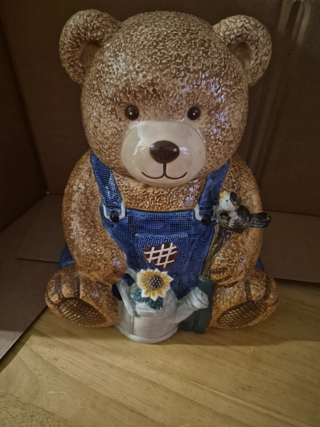 Vintage Studio Nova Teddy Bear Cookie Jar - photo 4