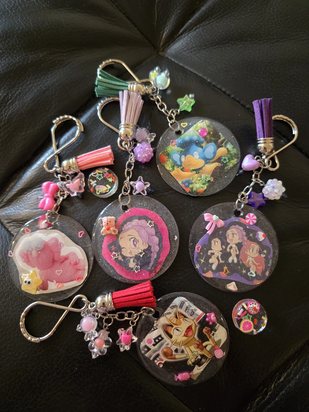 Assorted Character Keychains $5 Each