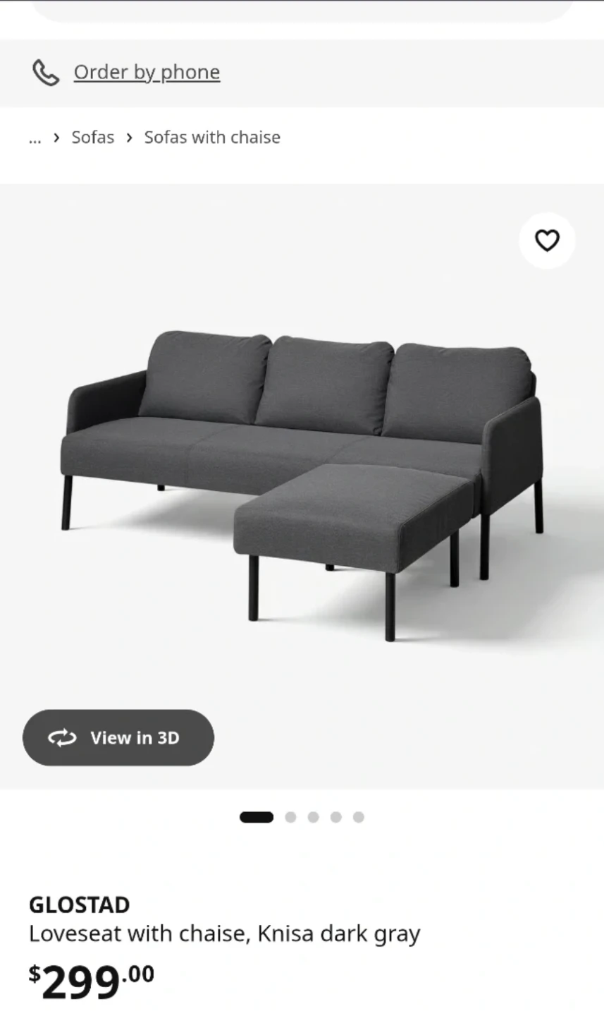 IKEA 3 Seater sofa - photo 2