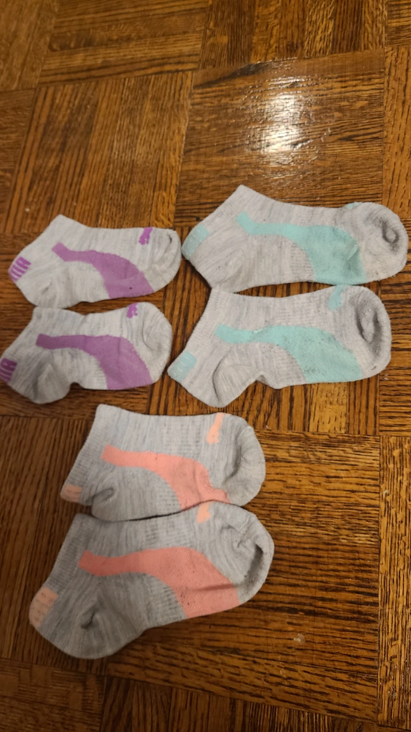 2- Puma No-Show Socks