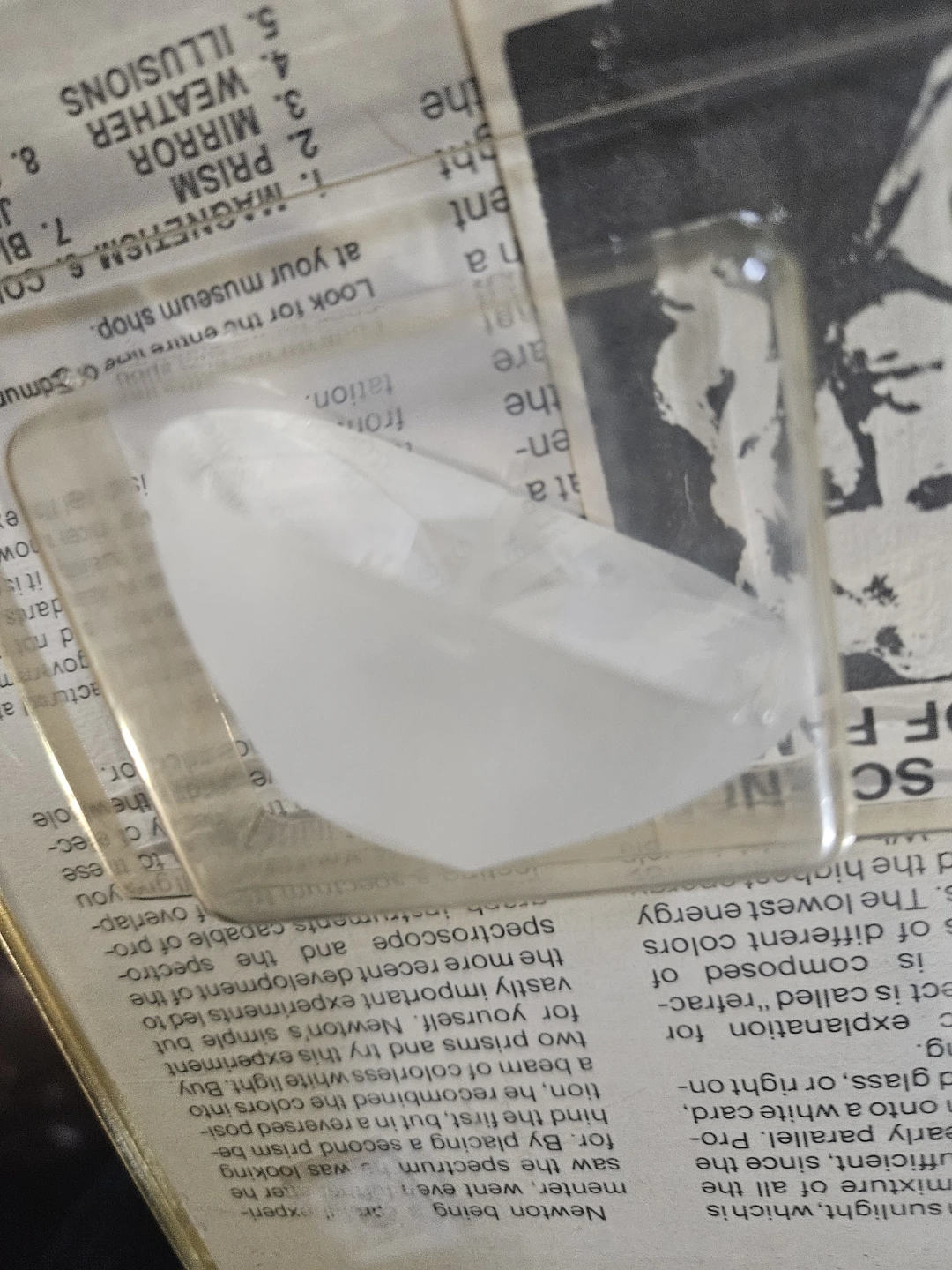 Edmund Scientific Hall of Science Prism - photo 5
