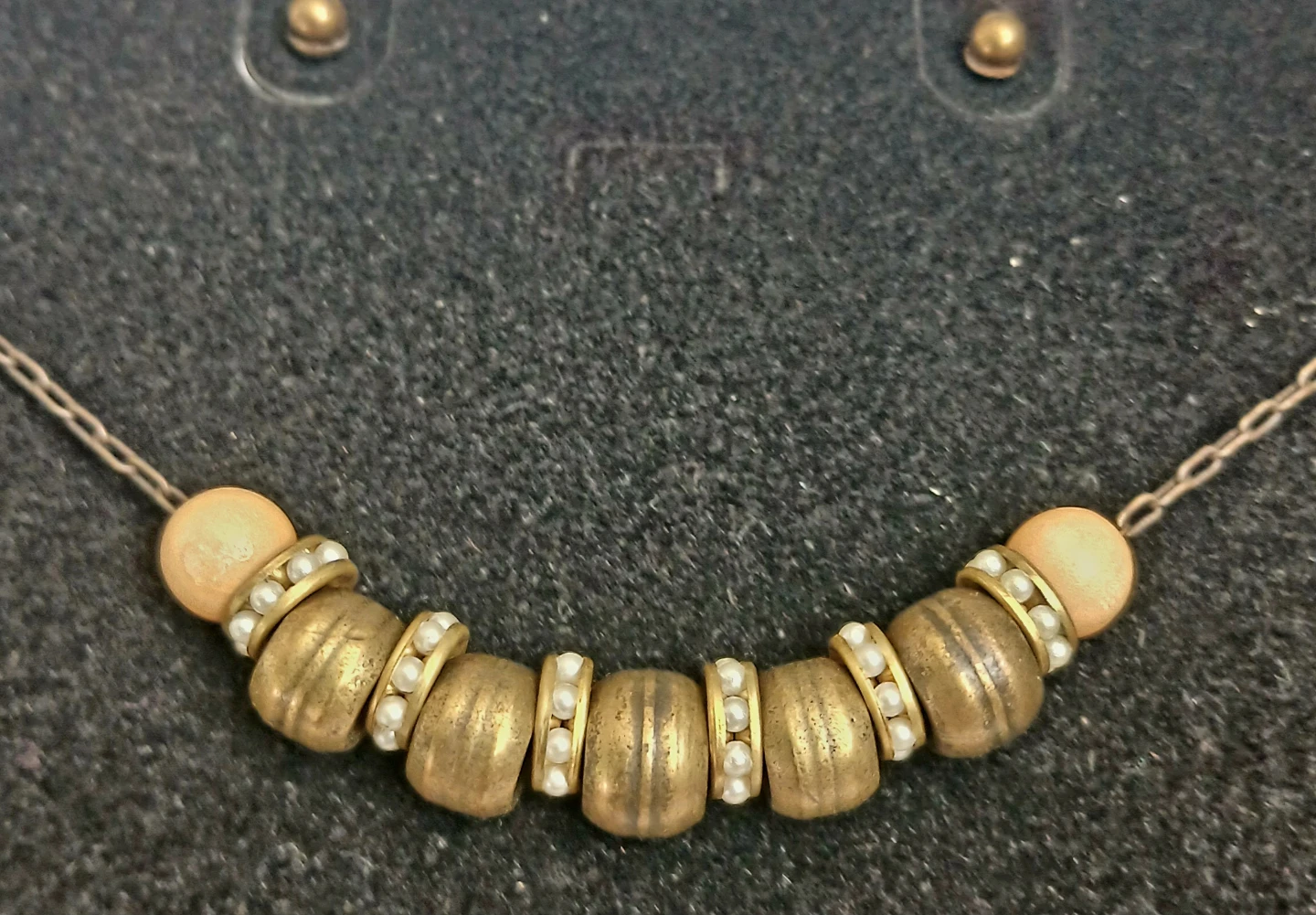 Beaded Necklace and Earring Set