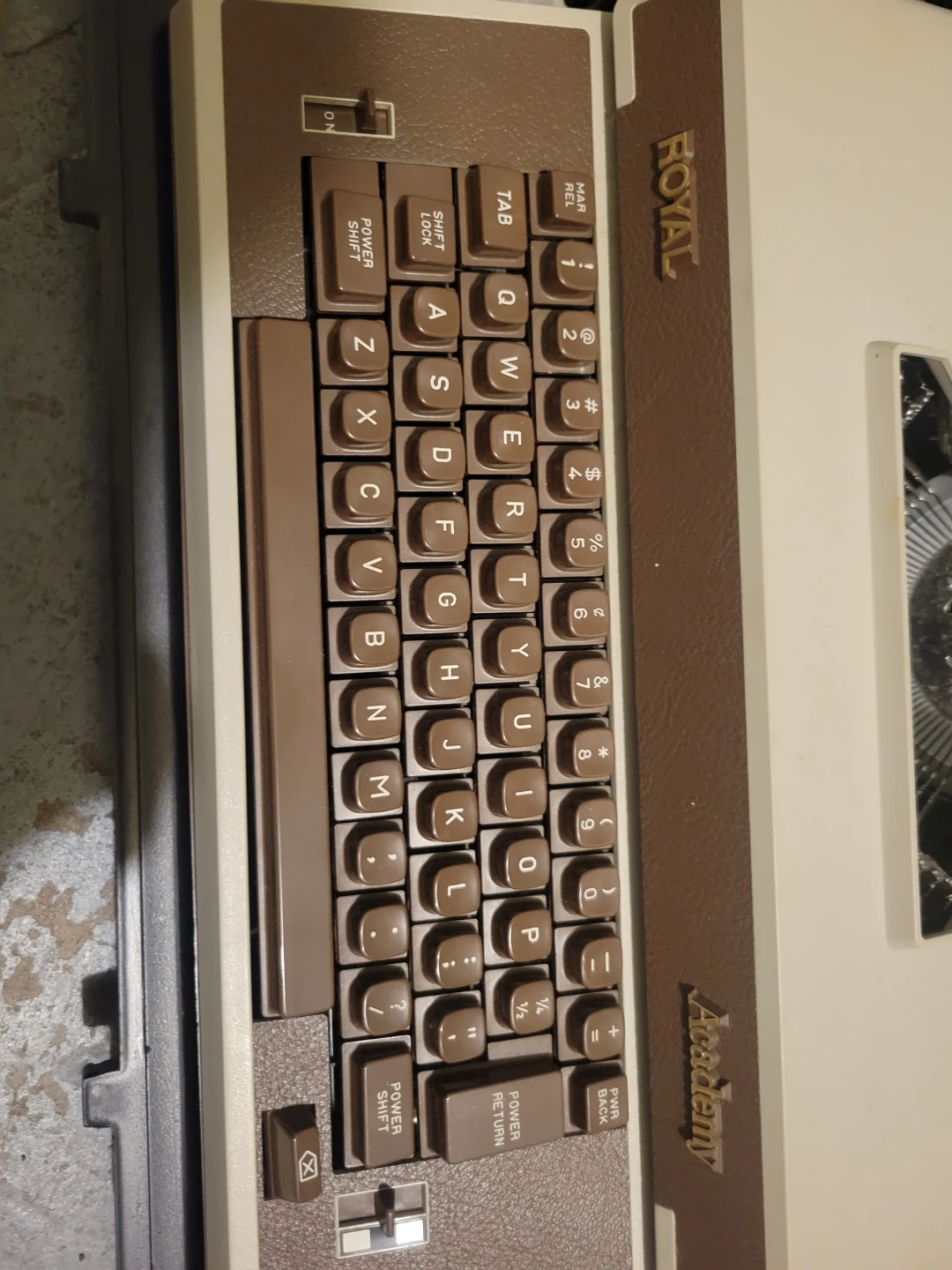 Royal Academy Electric Typewriter