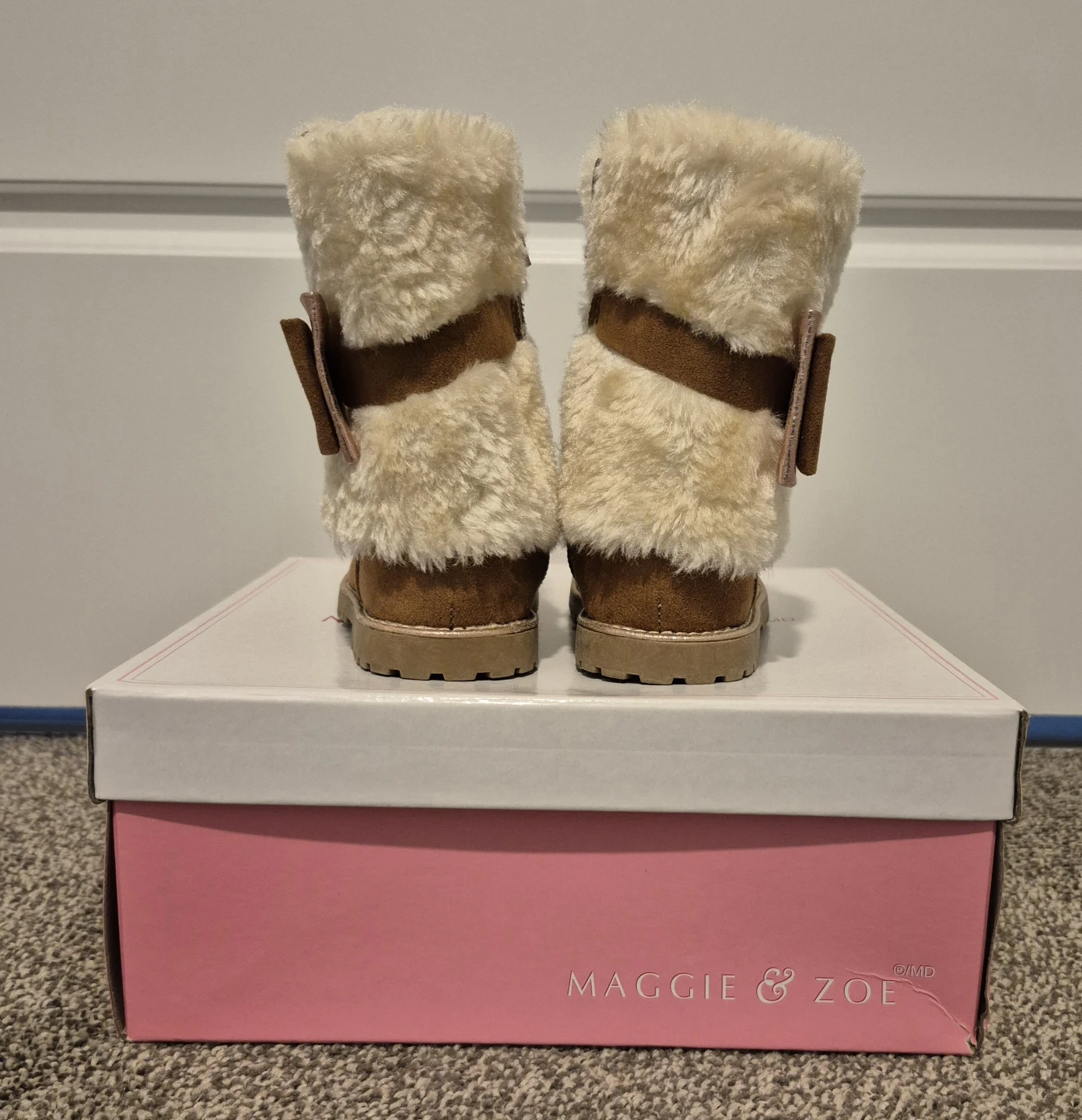 Maggie & Zoe Baby Brown Faux-Fur Boots - photo 5