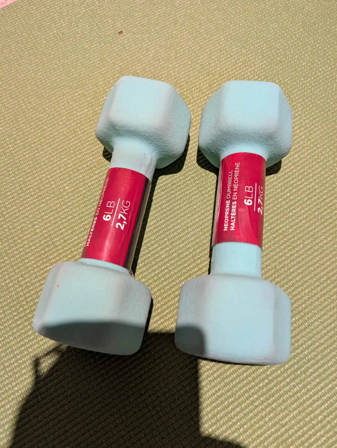 Neoprene Dumbbells - 6LB / 2.7KG - photo 2