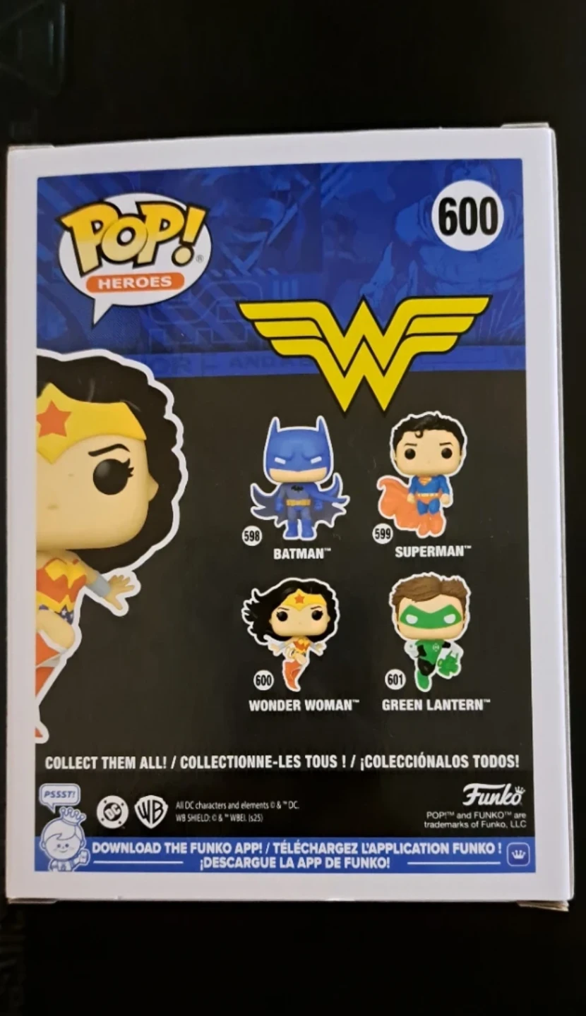 Funko Pop! Heroes Wonder Woman Vinyl Figure #600 - photo 4