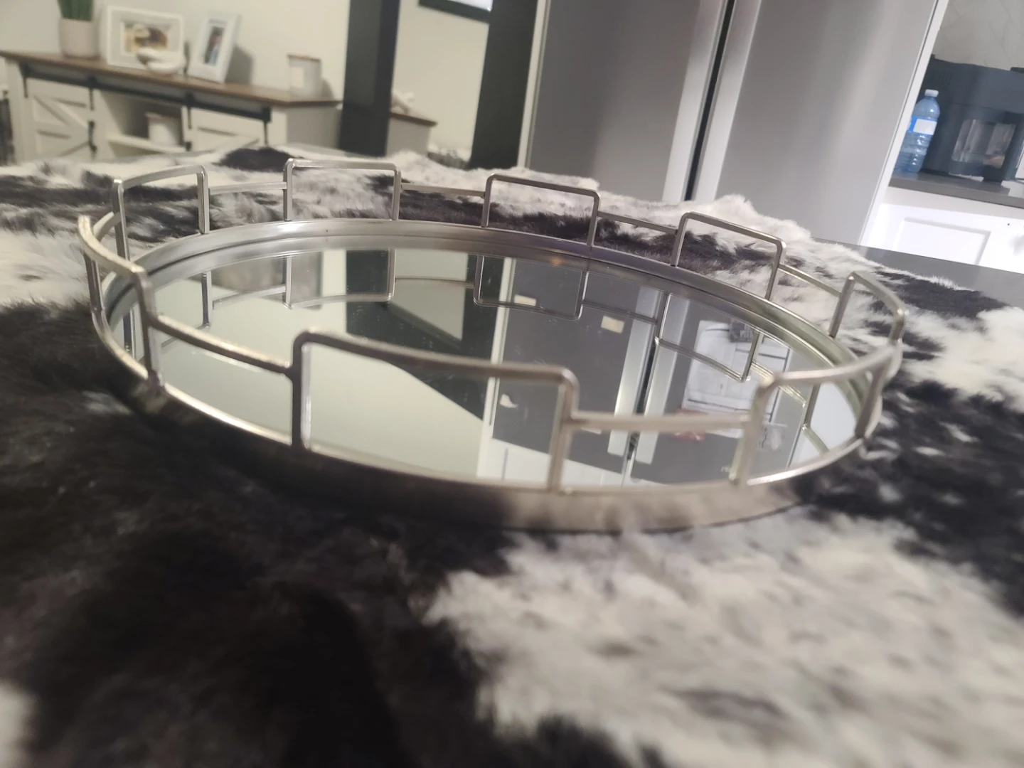 Decorative Mirrored Tray
