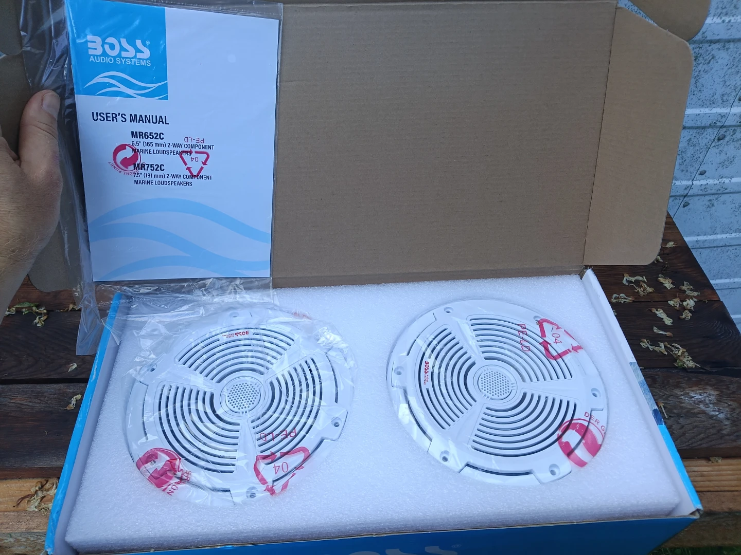 BOSS Audio MR652C 6.5 Inch Marine Boat Speakers - photo 4