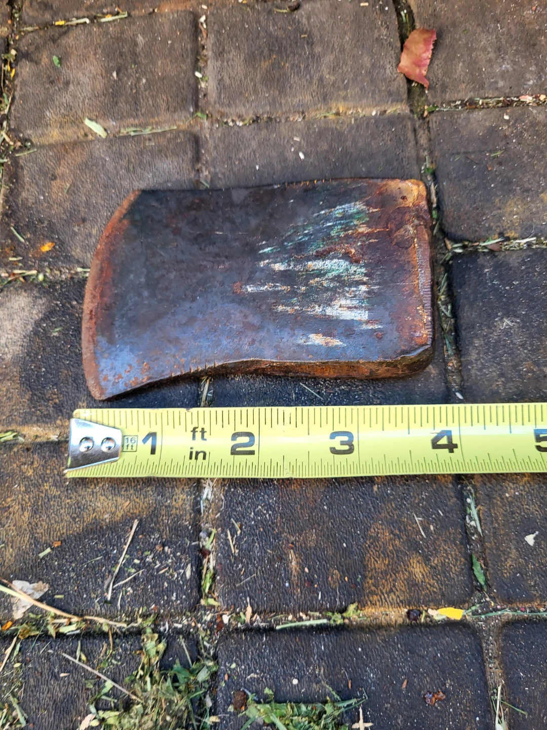 Vintage Mini Iron Axe Head - photo 2