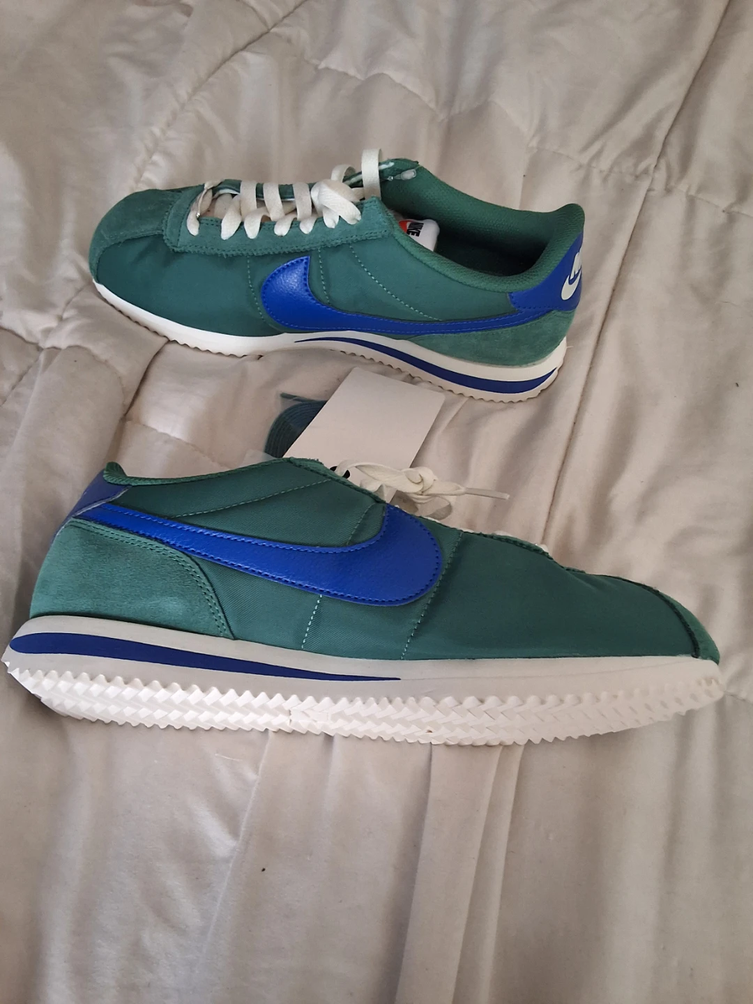 Nike Cortez Green & Blue Sneakers - photo 2