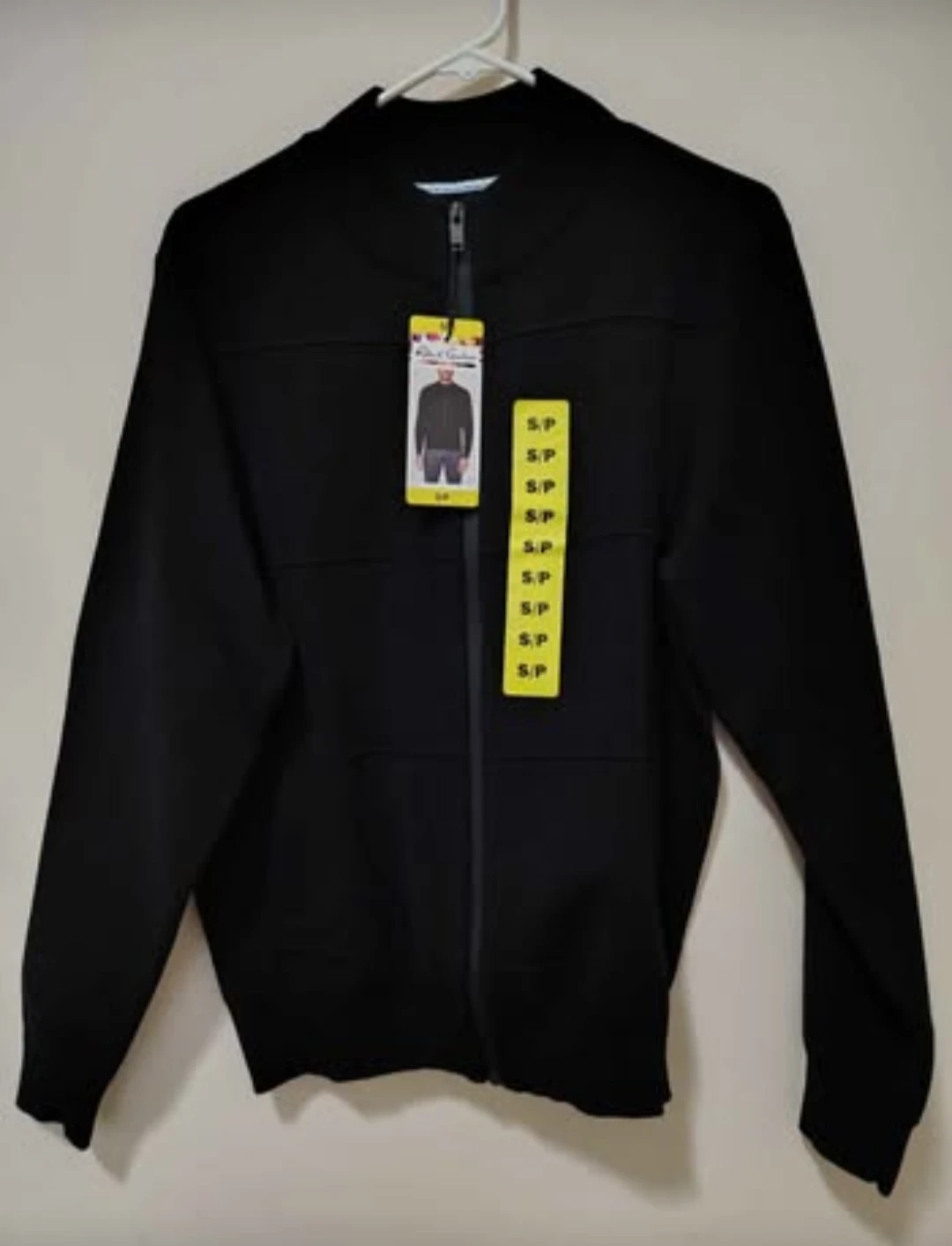 NWT Robert Graham Full-Zip Knit Sweater