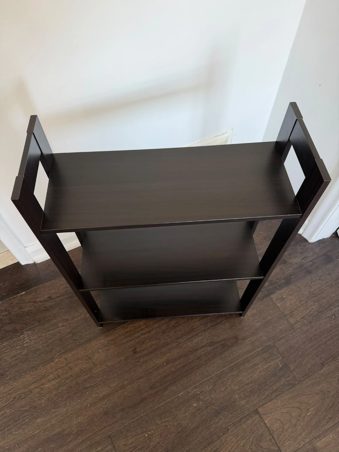 Dark Brown 3-Tier Ladder Shelf - photo 2