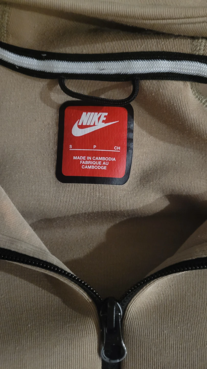 Nike Tech Fleece Tan & white - Size Small - photo 2