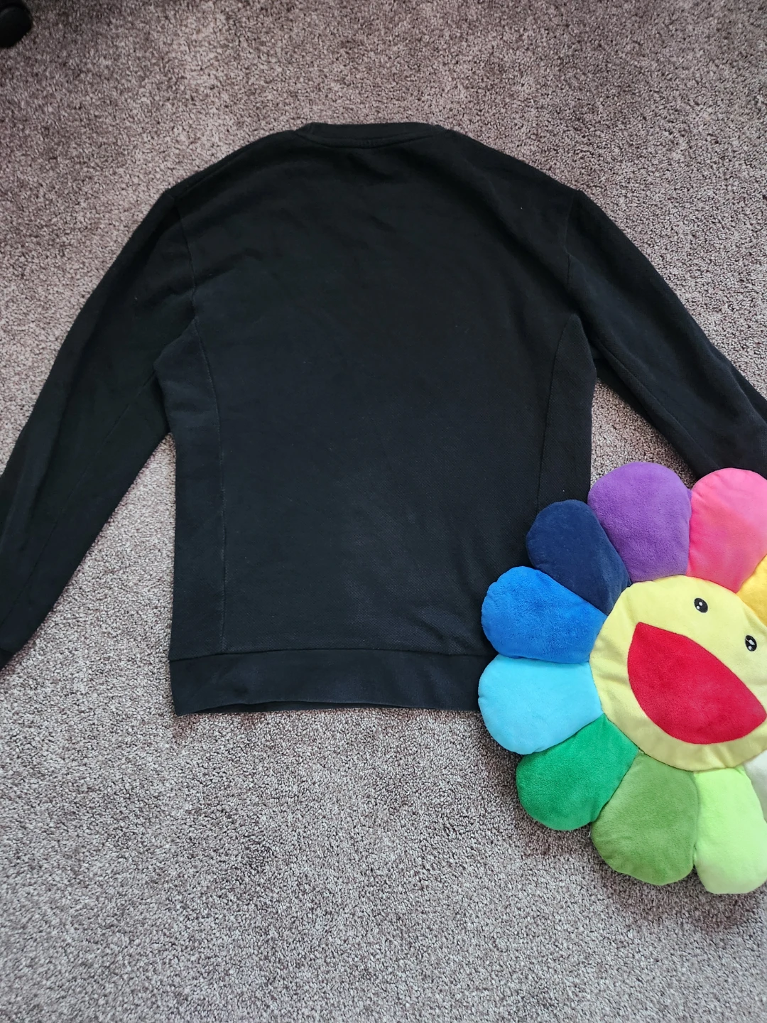 Zara Essentials Black Crewneck Sweatshirt - photo 3