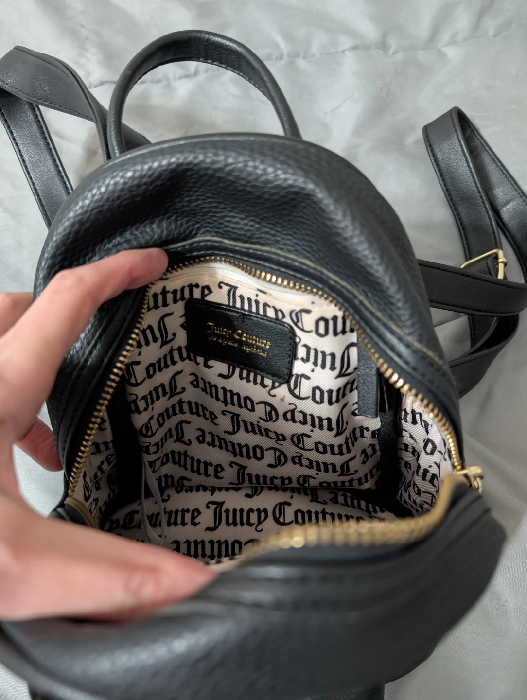 Juicy Couture Black Mini Backpack - photo 4