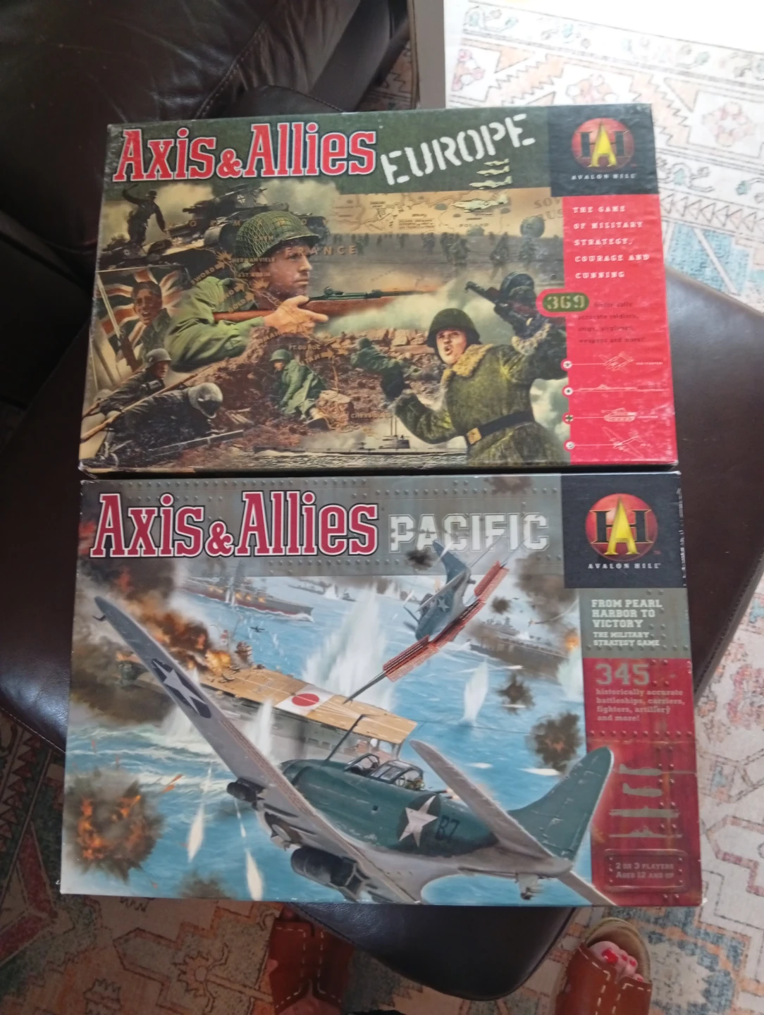 Axis & Allies Europe and Pacific Board Games