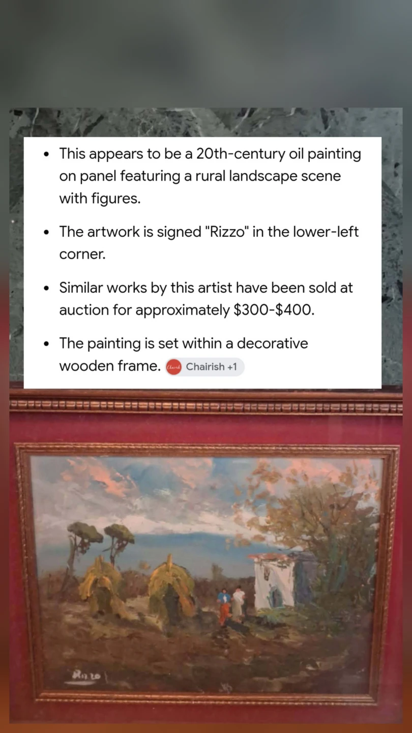 Old Oil Painting