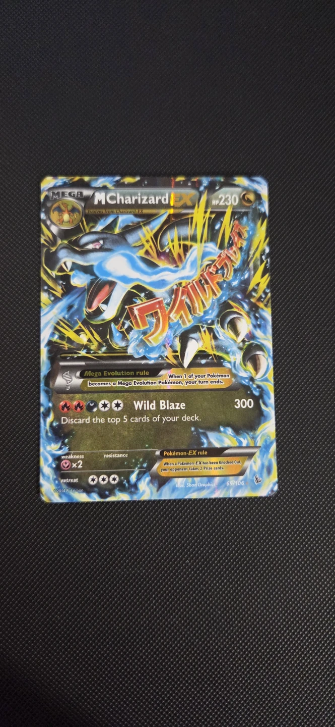 M Charizard EX (X) 69/106 | Pokemon Tcg