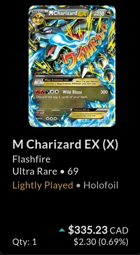 M Charizard EX (X) 69/106 | Pokemon Tcg - photo 3