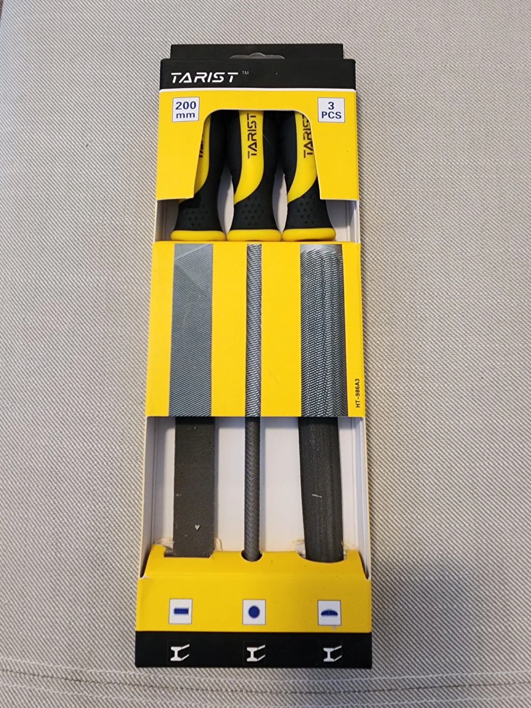 Tarist Metal File Set, 3-Piece