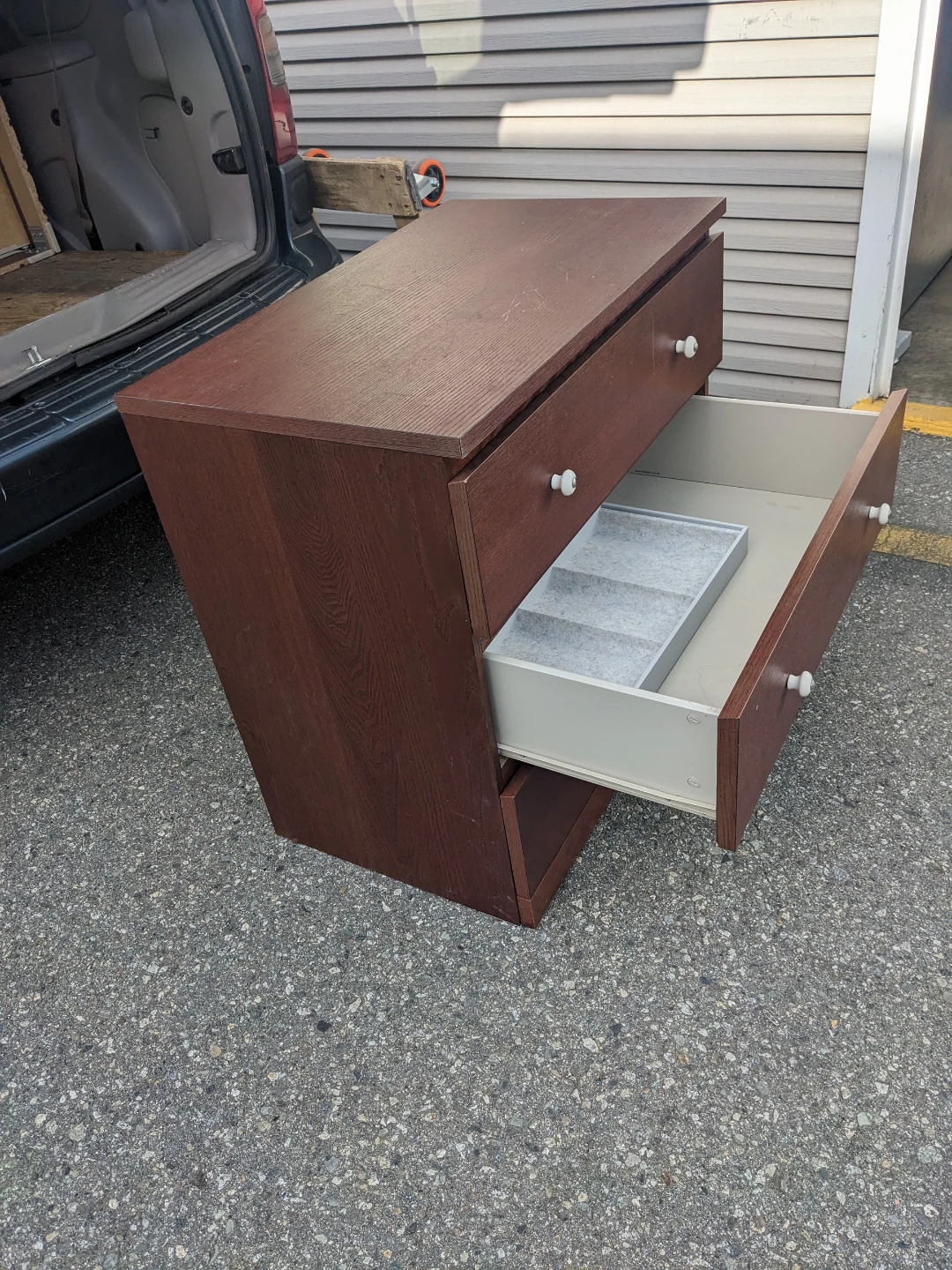 Malm Ikea dresser delivery available - photo 4