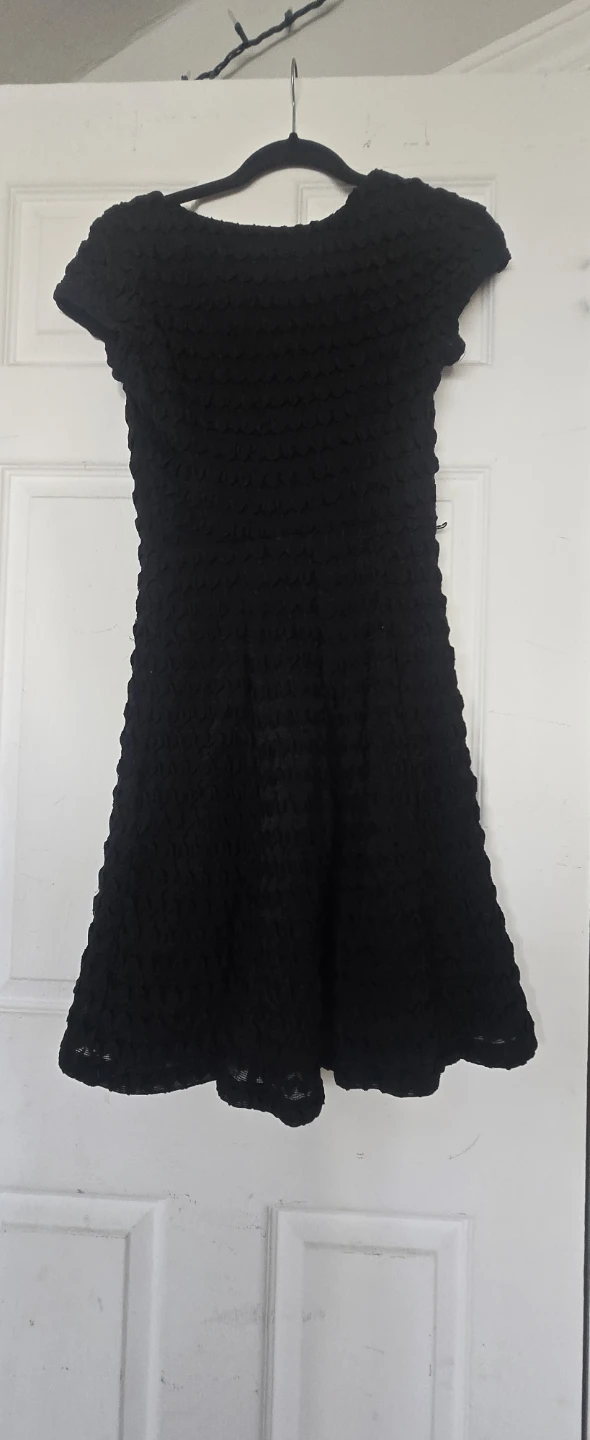 Black Textured Dress - photo 2