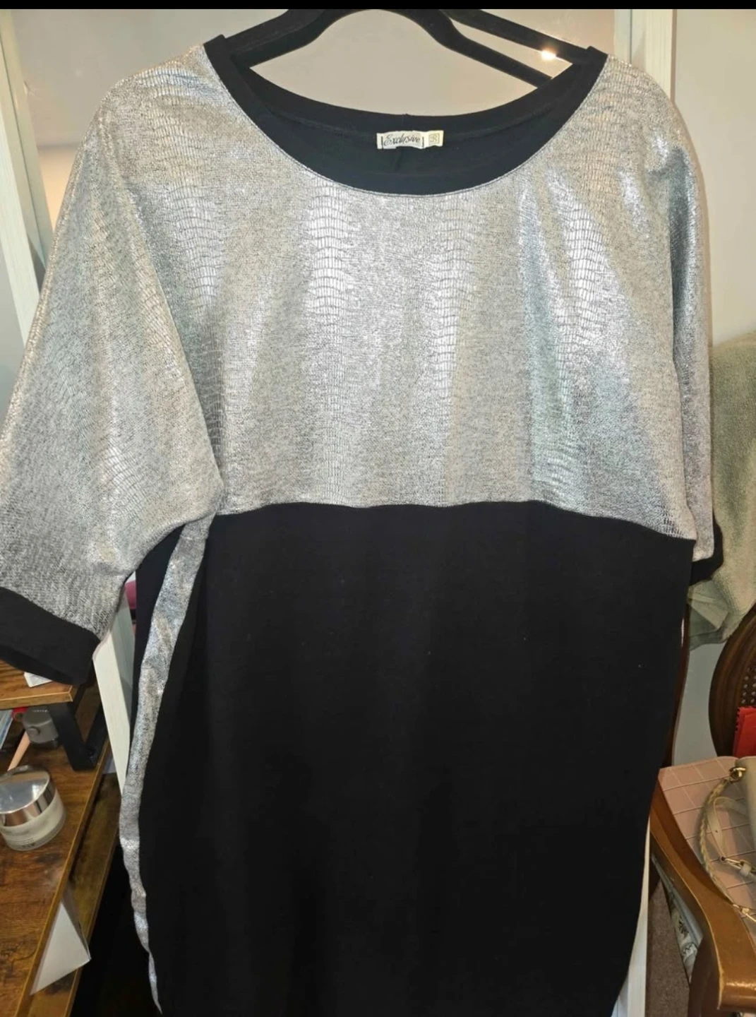 Exclusive Black and Silver dress