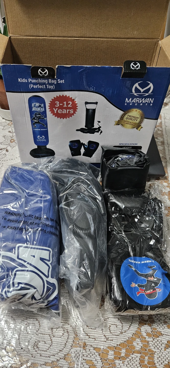 Marwan Sports Kids Punching Bag Set