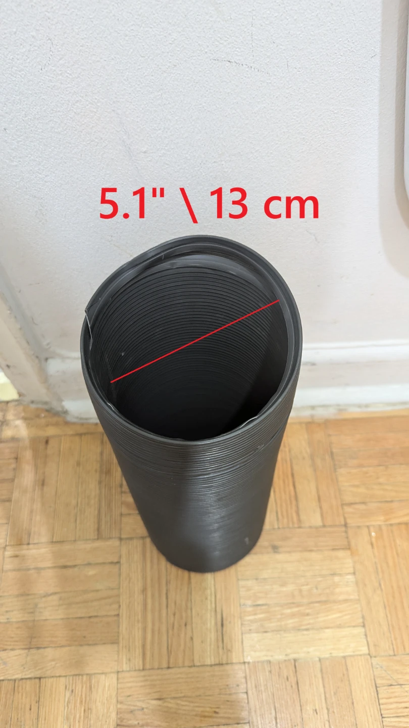 USED 1.3M 5.1"/13cm Hose for Portable Air Conditioner Exhaust - photo 2