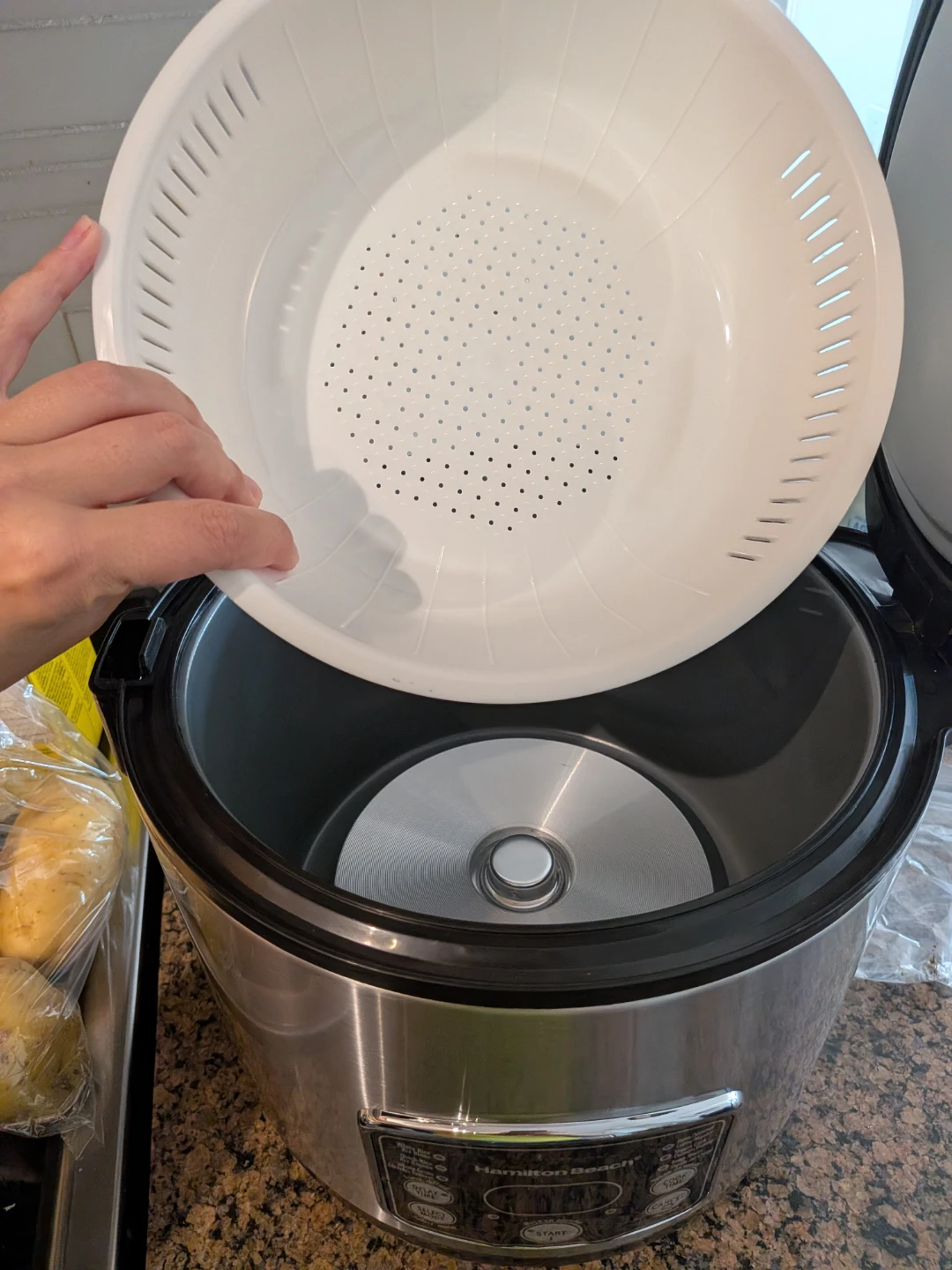 Hamilton Beach Digital Simplicity Rice Cooker & Food Steamer - photo 2