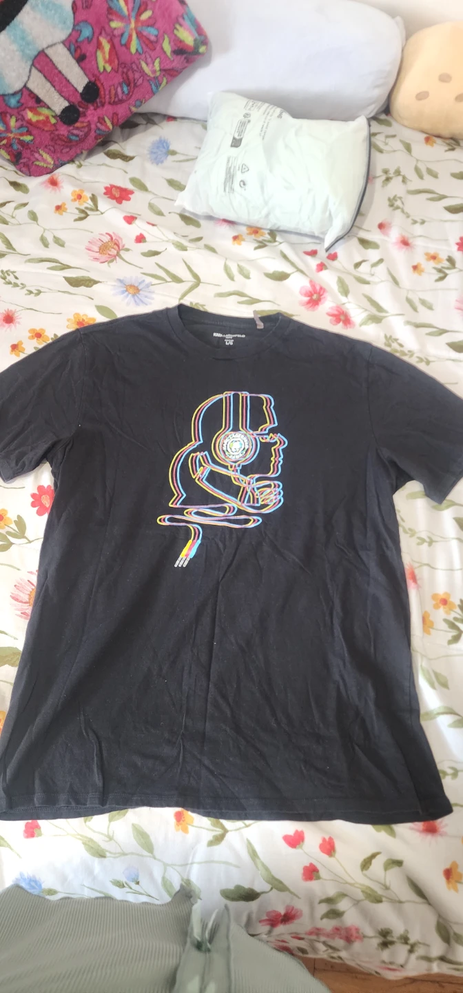 Karl Lagerfeld Black T-Shirt