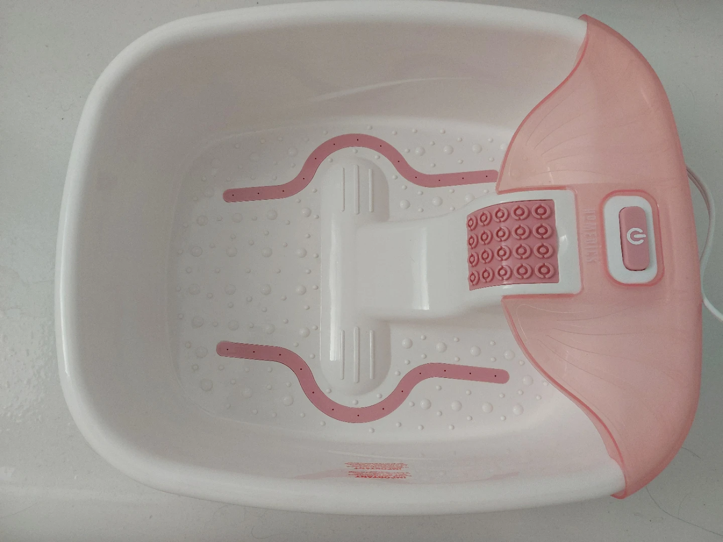 HoMedics Bubble Bliss Deluxe Footbath - photo 3