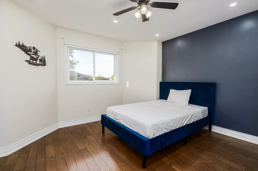 Double bed frame with box springs for sale