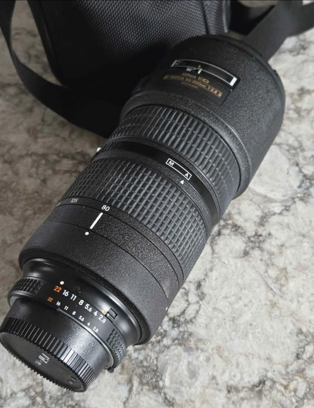 Nikon AF Nikkor ED 80-200mm f/2.8 D Lens with Case - photo 2