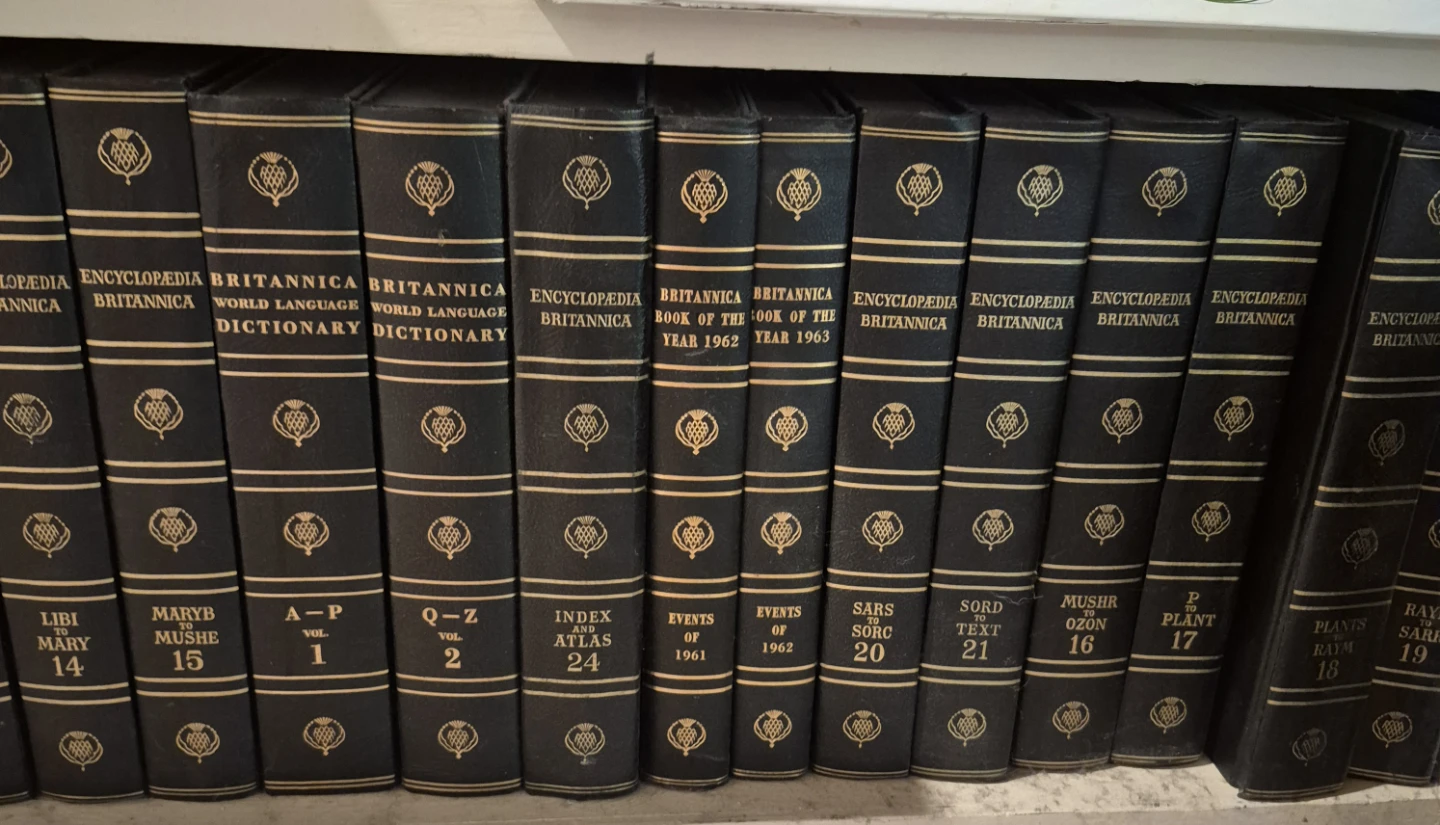 Encyclopaedia Britannica and World Language Dictionary set - photo 3