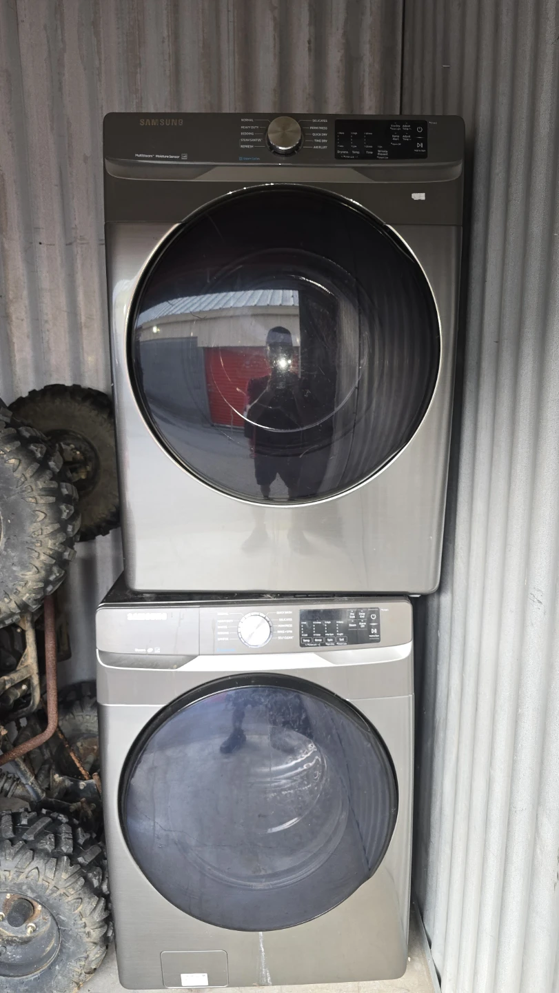 Samsung Front Load Washer and Dryer 400 obo - photo 2