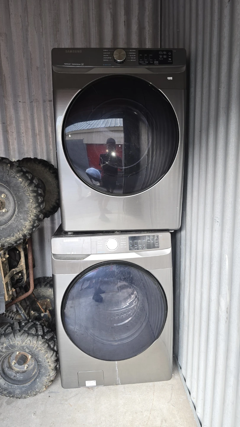 Samsung Front Load Washer and Dryer 400 obo - photo 3