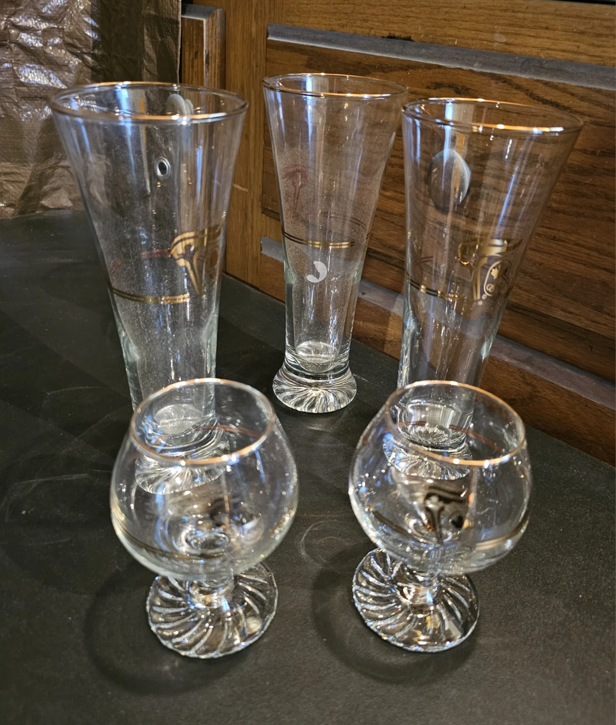 Calgary 1988 Olympic Glasses