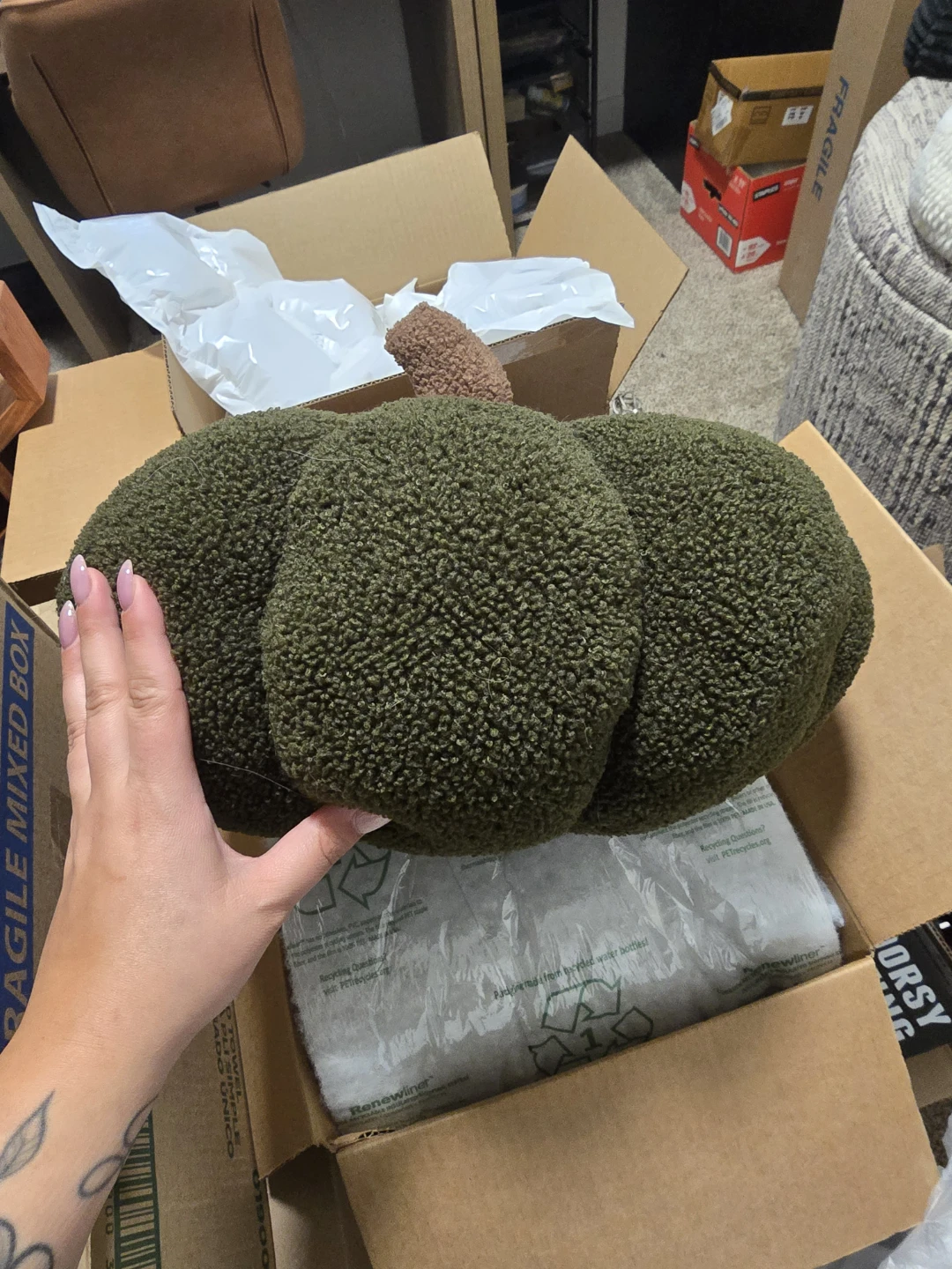 Pumpkin pillow - photo 2