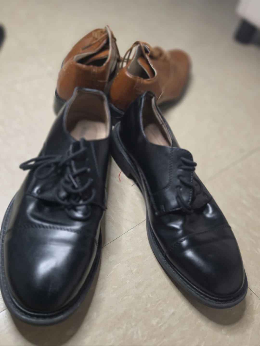 Brown and Black Dress Shoes - photo 2
