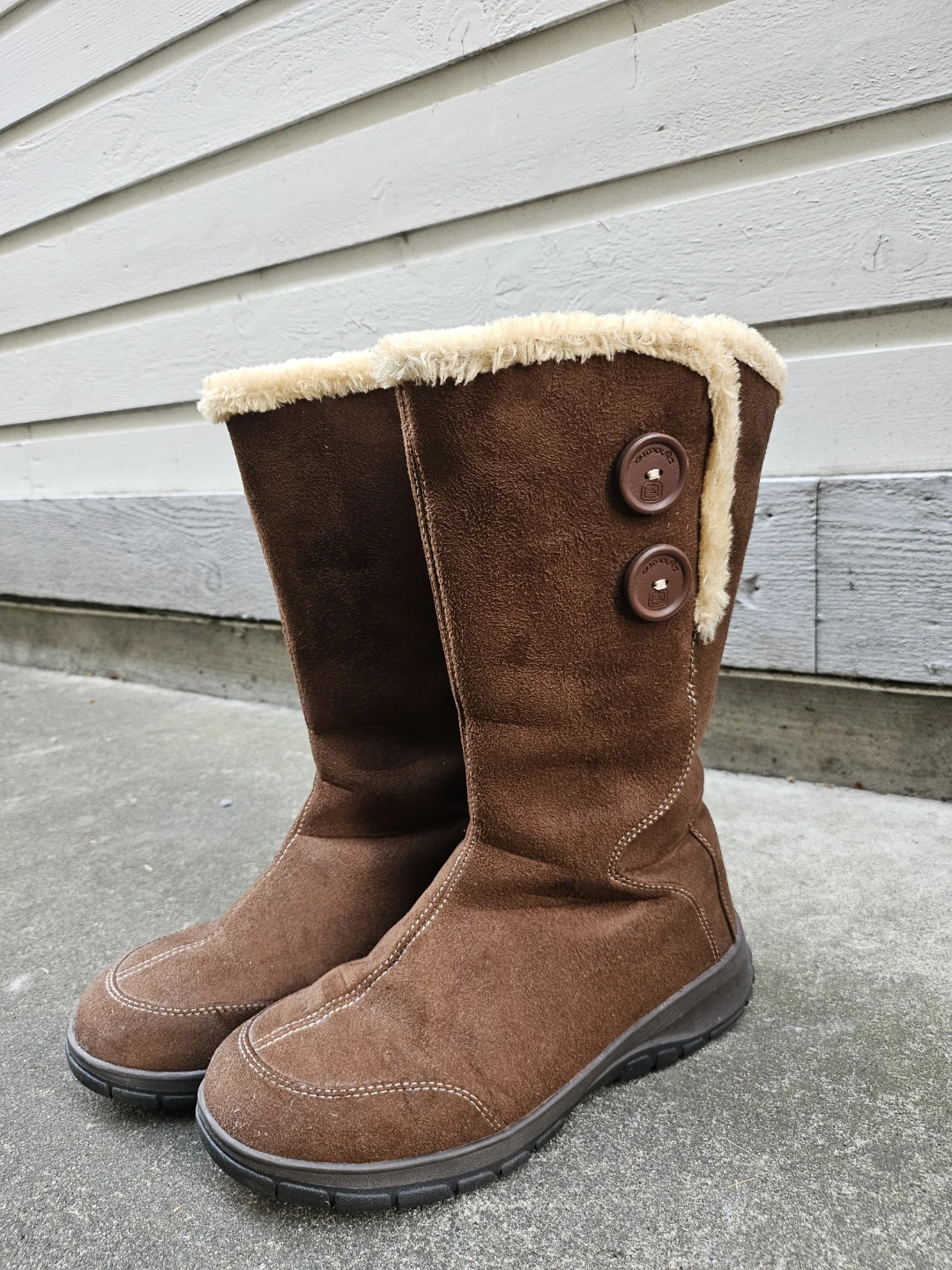 Outbound Brown Suede Boots