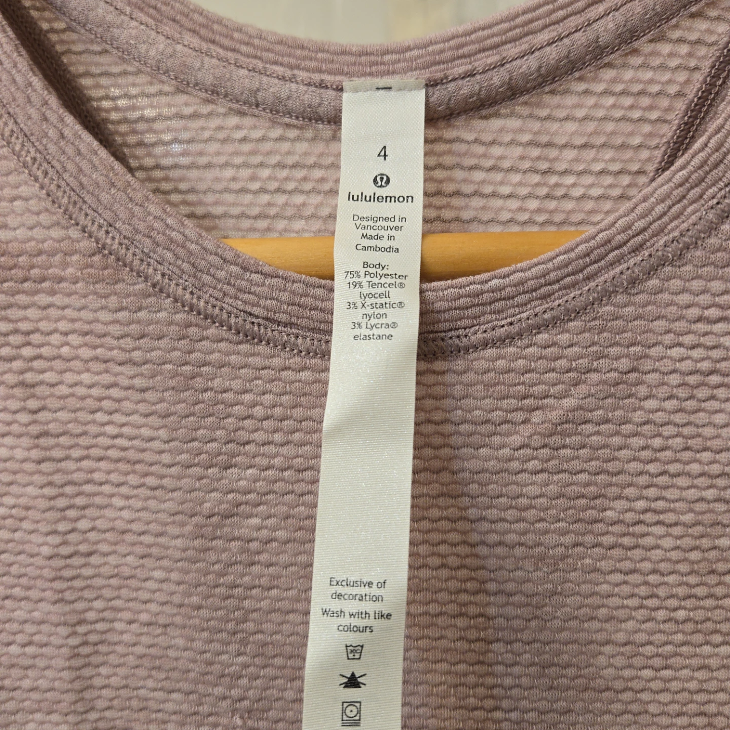 Lululemon Tank Top Size 4 Pink - photo 2