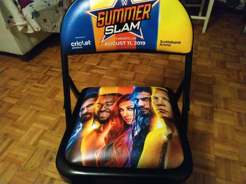 WWE SummerSlam 2019 chair