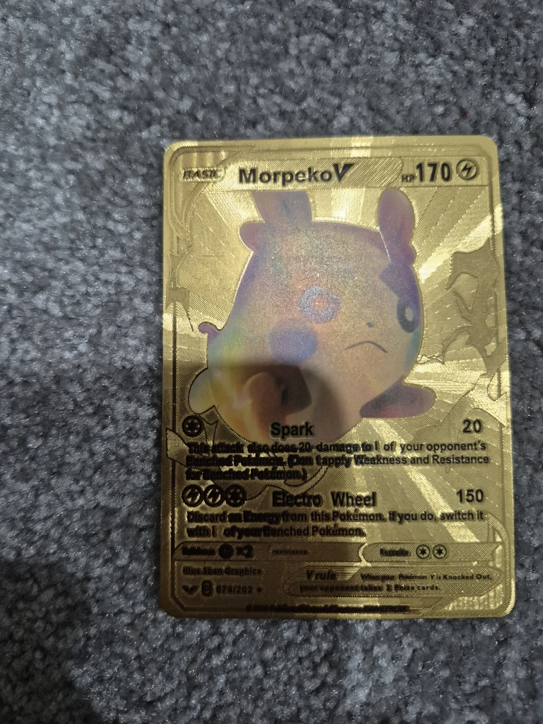 Morpeko V Pokémon Card