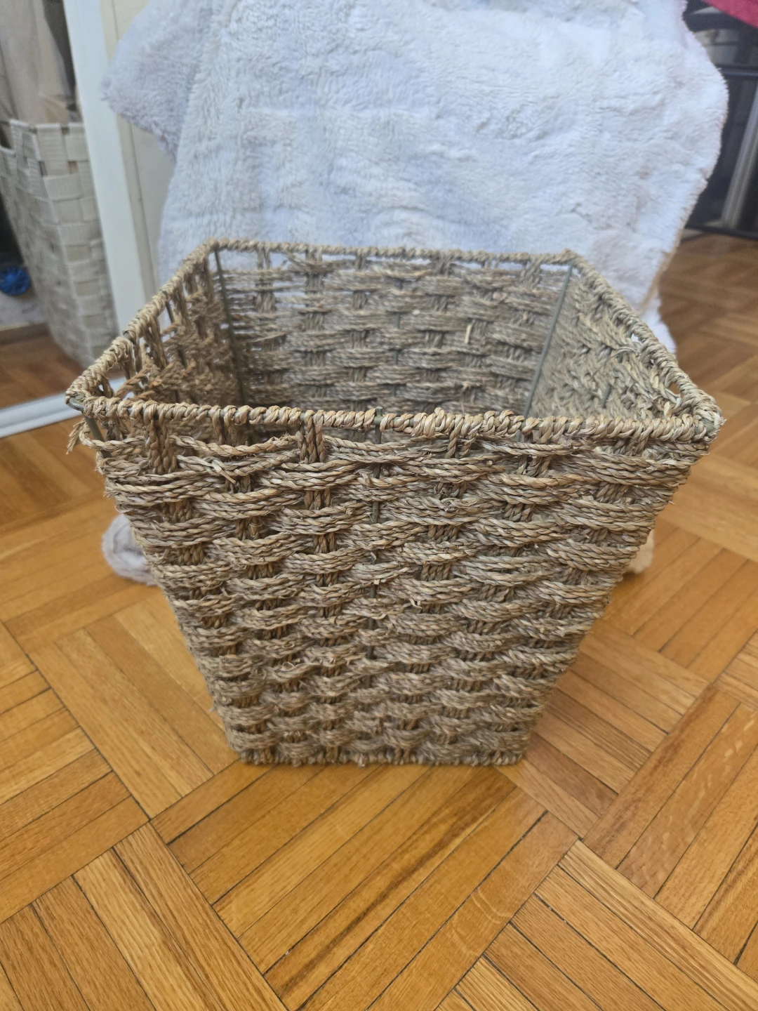 Wicker Storage Basket 10" tall - photo 2