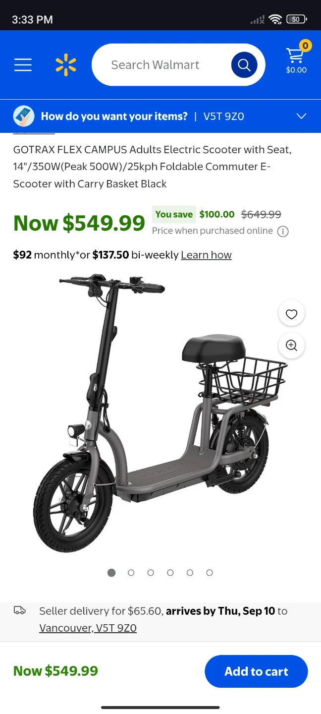 5TH WHEEL ES18 Electric Scooter