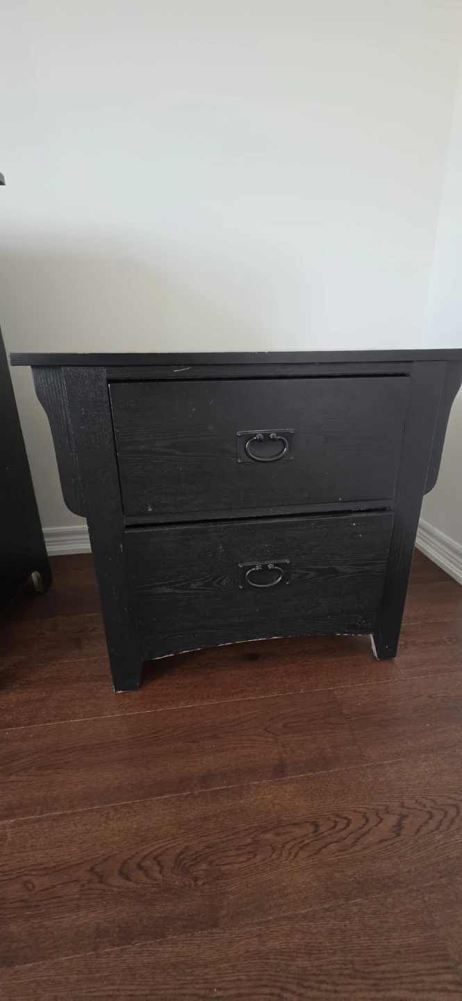 Black Dresser with Mirror - photo 2