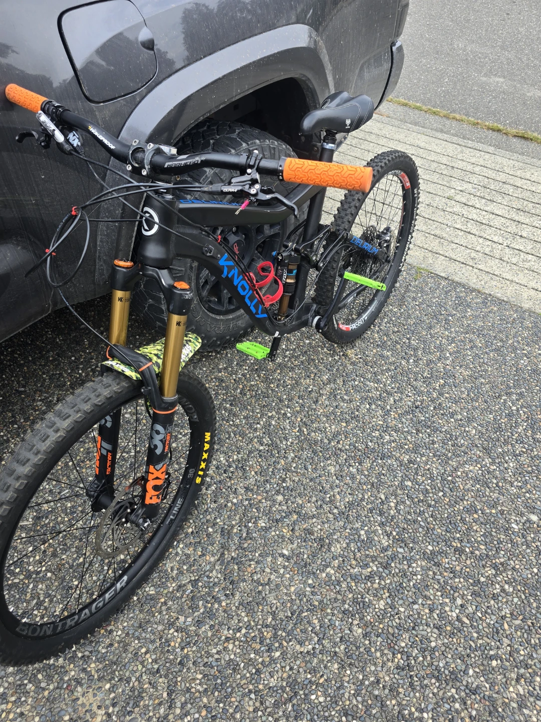 Knolly downhill mountain bike