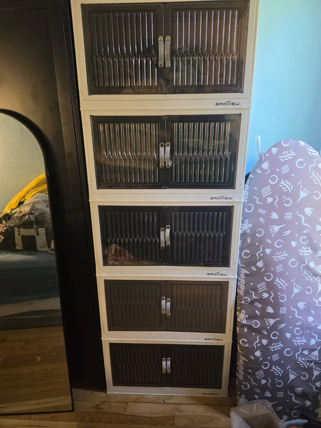 BROVIEW 5-Tier Storage Cabinet