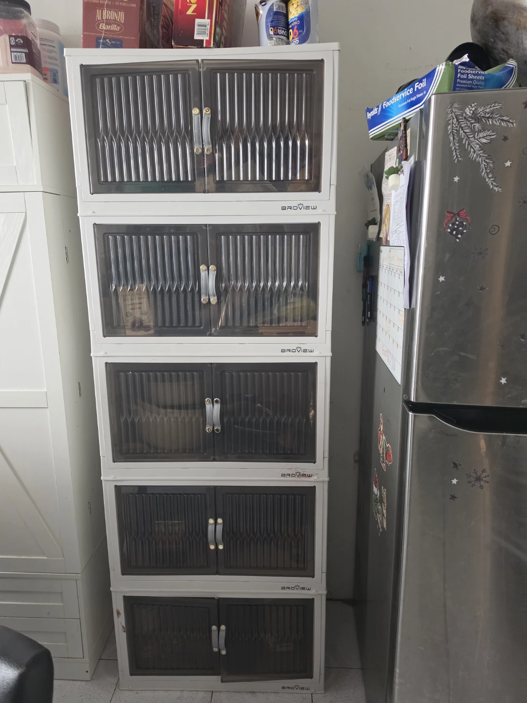 BROVIEW 5-Tier Storage Cabinet - photo 2